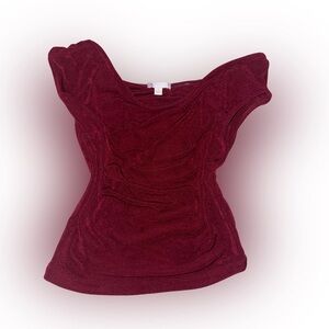 GB Girls Rich Burgundy Blouse